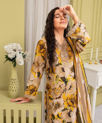 Creation Khaddar 3PC with Khaddar Printed Shirt & Trouser – ZC910