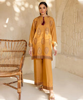 BATIK 2PC Dhanak Sequin Embroidered Shirt with Sequin Embroidered Trouser – ZC297