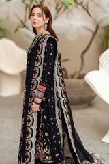 Lawn-3PC Embroidered Shirt with Organza Embroidered Dupatta SS-5176
