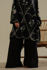 Lawn 3PC Embroidered Shirt with Digital Printed Jacquard Dupatta – ZC1384