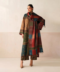 3PC LAWN PRINTED SHIRT WITH VOILE PRINTED DUAPTTA - SS4016