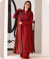 Sobia Nazir 3PC Lawn Embroidered Shirt with Digital Printed Dupatta – ZC1016