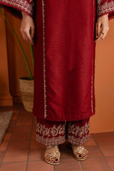 Dhanak 2PC Embroidered Ensemble – ZC6003