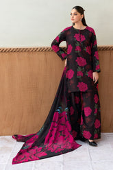 3PC KARANDI PRINTED SHIRT WITH KARANDI PRINTED DUAPTTA AND TROUSER -1711