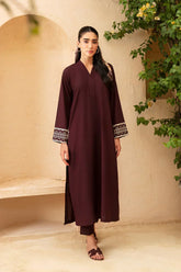 Azure Dhanak 2PC Embroidered Ensemble – ZC660