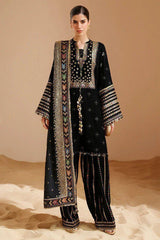 Embroidered Lawn Unstitched 3PC Set | FS7056