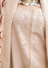 Lawn 3PC Embroidered Shirt with Organza Embroidered Dupatta – ZC1357