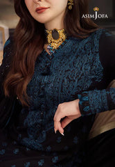 Lawn 3PC Embroidered Shirt with Organza Embroidered Dupatta – ZC1064