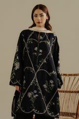 Lawn 3PC Embroidered Shirt with Digital Printed Jacquard Dupatta – ZC1384