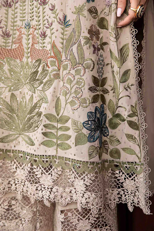 Lawn -3PC Embroidered Shirt with Digital Printed Jacquard Dupatta- SS5160
