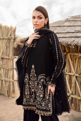 Maria B Lawn 3PC Embroidered Shirt with Embroidered Dupatta – ZC1077
