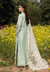 Kahf Festive Embroidered Luxury Lawn Unstitched 3Pc Suit - FS320