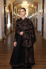 Dhanak 3PC Embroidered Shirt with Dhanak Embroidered Shawl – ZC189