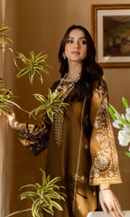 Batik Dhanak Luxe 2PC Embroidered Unstitched Dress – ZC185