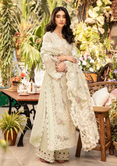 Signature Embroidered Lawn Unstitched Winter Suit | 3PC FS3136