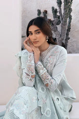 Embroidered Lawn Unstitched 3PC Set | FS3155