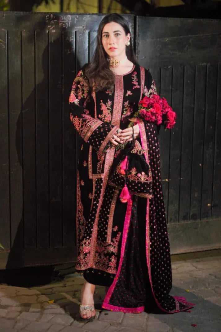 Royal Velvet Embroidered